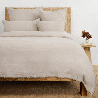 Hunter Duvet Cover - Flax