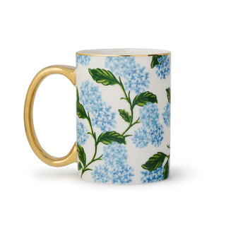 Kitchen Hydrangea Porcelain Mug
