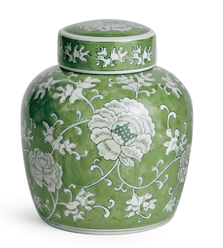 IMPERIAL LOTUS LIDDED JAR