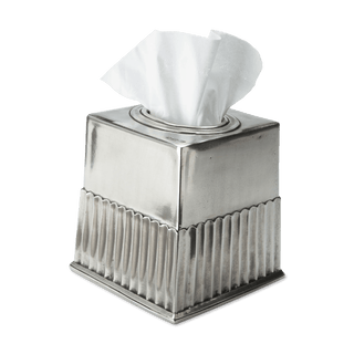 Impero Tissue Box, Square 5.3" SQ X 5.5" H
