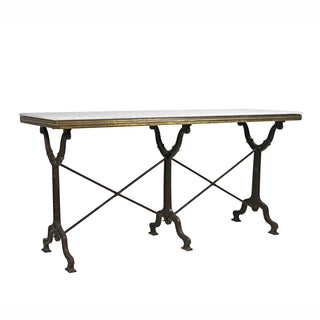 Avignon Bistro Table Long w/Marble