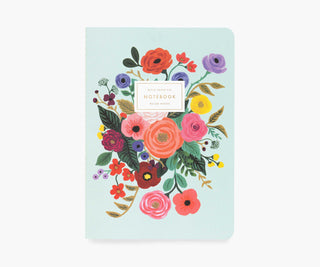 Garden Party Stitched Notebooks