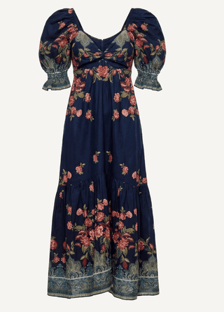 Jewel Ankle Dress/ Eglantine Print