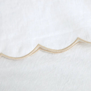 Kelly - White/ Flax Bedding