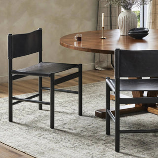 Kena Dining Chair- Charcoal Parawood