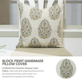 Kumud Print Pillow - 22"x22"
