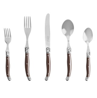 Laguiole 20-Piece Stainless Steel Flatware Set for 4