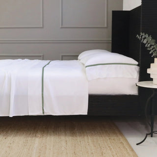 bedding Langston Bamboo Sateen Sheet Set - Moss - Queen