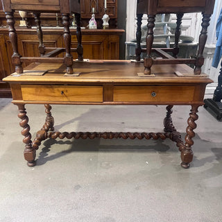 Large Spindle Leg Desk