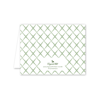 Lattice Crest Thank You: Boxed Set - 8 Cards & Envelopes