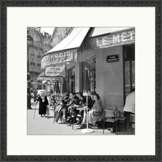 Le Metro Dejeuner - 30"w x 30"h