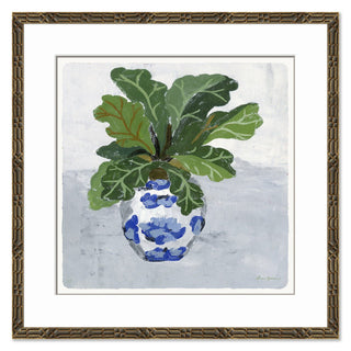 Leafy - Framed Art - 31.5" x 31.5"