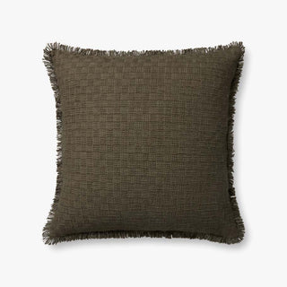 Loloi Meadowlark Pillow Dk Green - 22"x22"