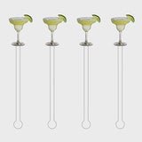 Margarita Acrylic Stir Sticks