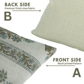 Morpankh Border Print Pillow 22"x22"