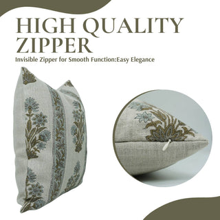 Morpankh Border Print Pillow 22"x22"