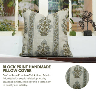 Morpankh Border Print Pillow 22"x22"