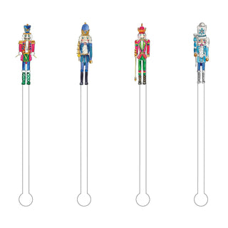 Mr. Nutcrackers Acrylic Stir Sticks Combo