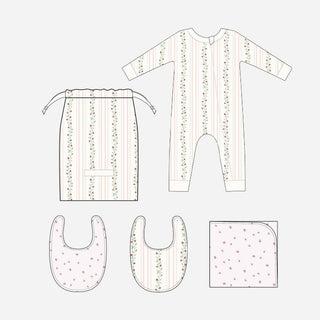 NB-Organic Set Strawberry Pink Rose