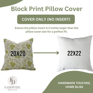 Neerabel Print Pillow 22x22"