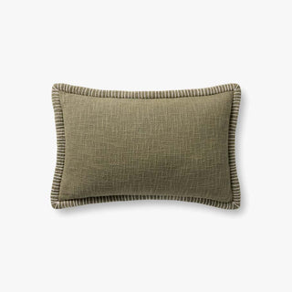 Olive Down Filled Pillow - 13" x 21"