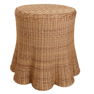 Outdoor Scallop Side Table