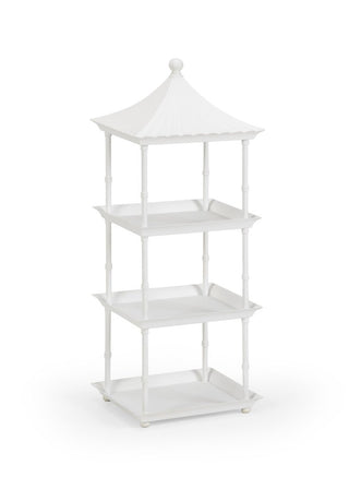 Pagoda Shelf - White