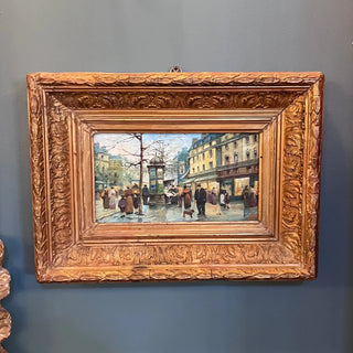 "Paris Streets at Sunrise" - Léon Zeitlin (1885 - 1962)