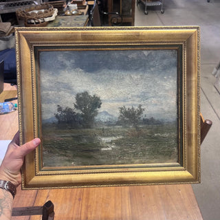 Pastoral Landscape in Oil