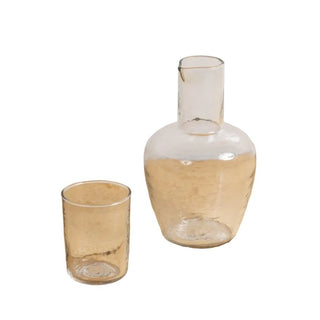 Pebble Glass Bedside Carafe