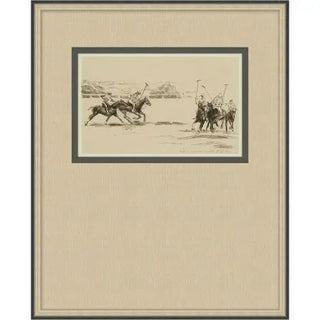 Polo in Action - 21.25"w x 26.25"h