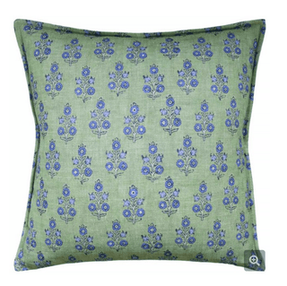 Poppy Sprig Pillow - 22x22"