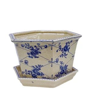 Pot Cache Rose Trellis