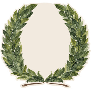 Die-cut Laurel Wreath Placemat