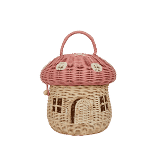 Rattan Mushroom Basket