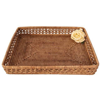 Rattan™ Seca Design Rectangular Tray