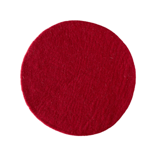 Red Felt Placemat