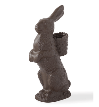 Resin Chocolate Bunny w/Basket Backpack