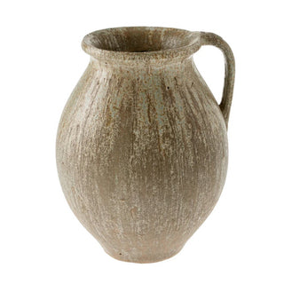 Rhodes Pitcher Vase - Reactive Brown