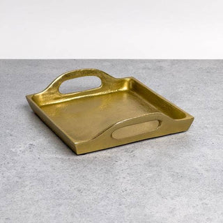 Rough Gold Serving Tray