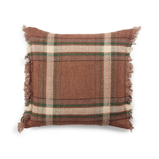 Rowan Print Pillow - Check 18x18"