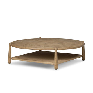 Salvador Coffee Table - Aged Smoked Oak Resawn