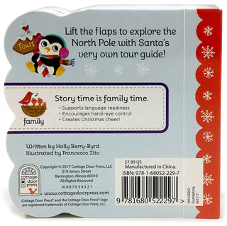 Kids & Baby Santa's Workshop Christmas Lift - a - Flap Board Book