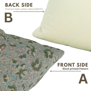 Saundarya Cotton Satin Pillow 22x22"