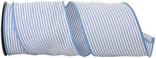 Seersucker Stripe Wired Ribbon 4"x10yds