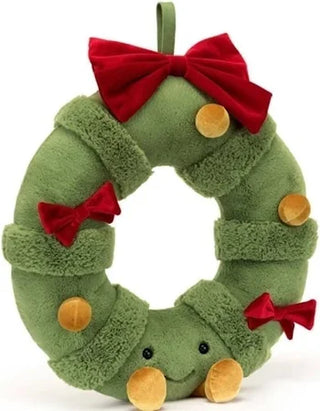 Amuseables Decorated Christmas Wreath