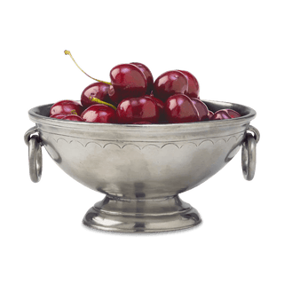 Small Footed Bowl w/ Rings
