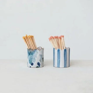 Stoneware Matchstick Holder