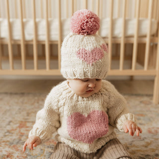 Sweetheart Crew Neck Sweater Baby & Toddler: 0-6 months