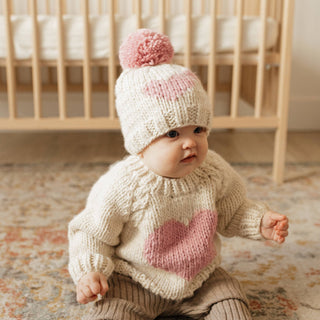 Sweetheart Crew Neck Sweater Baby & Toddler: 0-6 months